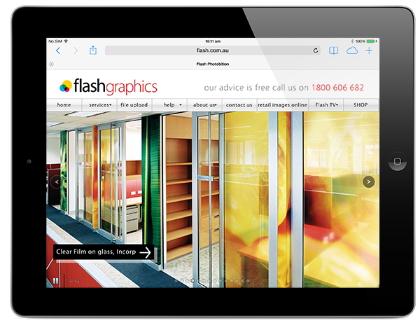 flash graphicson ipad